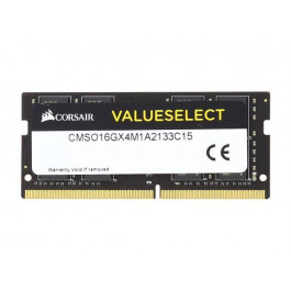   Corsair 16 GB SO-DIMM DDR4 2133 MHz Value Select (CMSO16GX4M1A2133C15)