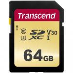 Transcend 64 GB SDXC UHS-I U3 500S TS64GSDC500S