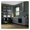 IKEA ENHET 793.380.65 Кутова кухня антрацит сірий кадр - зображення 9