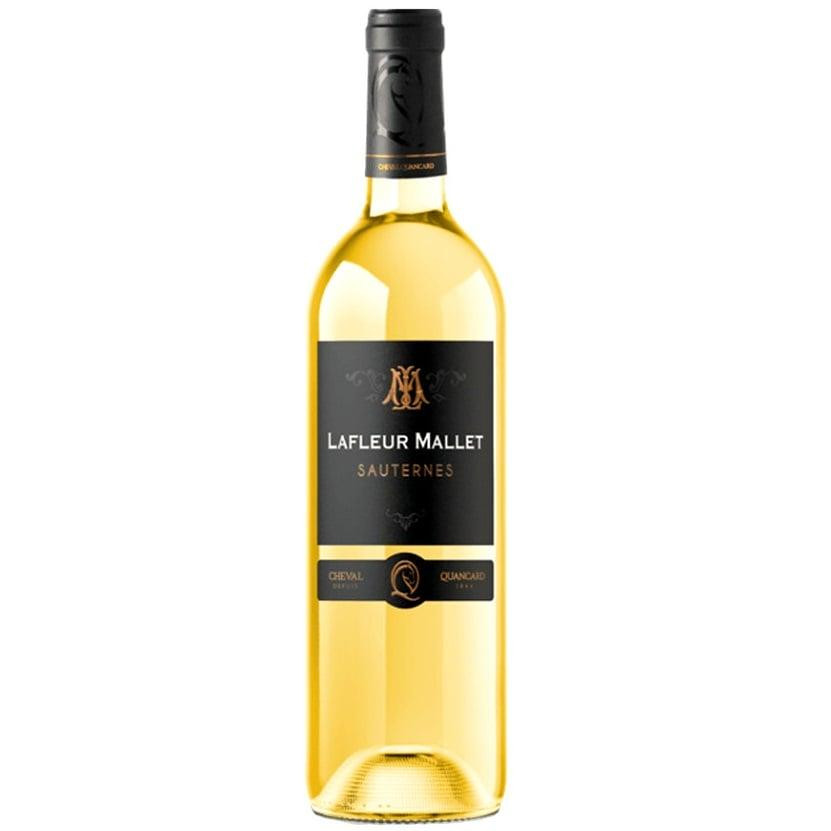 Cheval Quancard Вино  Lafler Mallet Sauternes 2018 біле солодке 0.75 л (3176481024822) - зображення 1