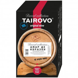 Tairovo Вино  Амар де Коразон червоне напiвсолодке bag-in-box 10 л (4820236720086)