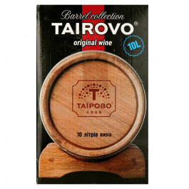 Tairovo Вино Таїровське Премiум Каберне червоне сухе bag-in-box 10 л (4820236720154)
