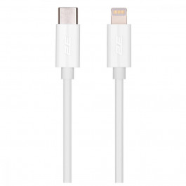 2E USB-C to Lightning 1m Glow White (2E-CCCL-WH)