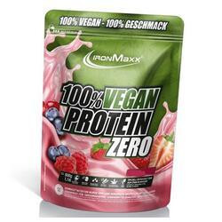 IronMaxx 100% Vegan Protein Zero 500 g /16 servings/ Dark Chocolate