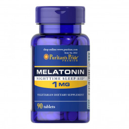   Puritan's Pride Melatonin 1 mg  90 табл