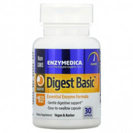 Enzymedica Натуральная добавка  Digest Basic, 30 капсул