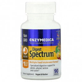 Enzymedica Натуральная добавка  Digest Spectrum, 90 капсул