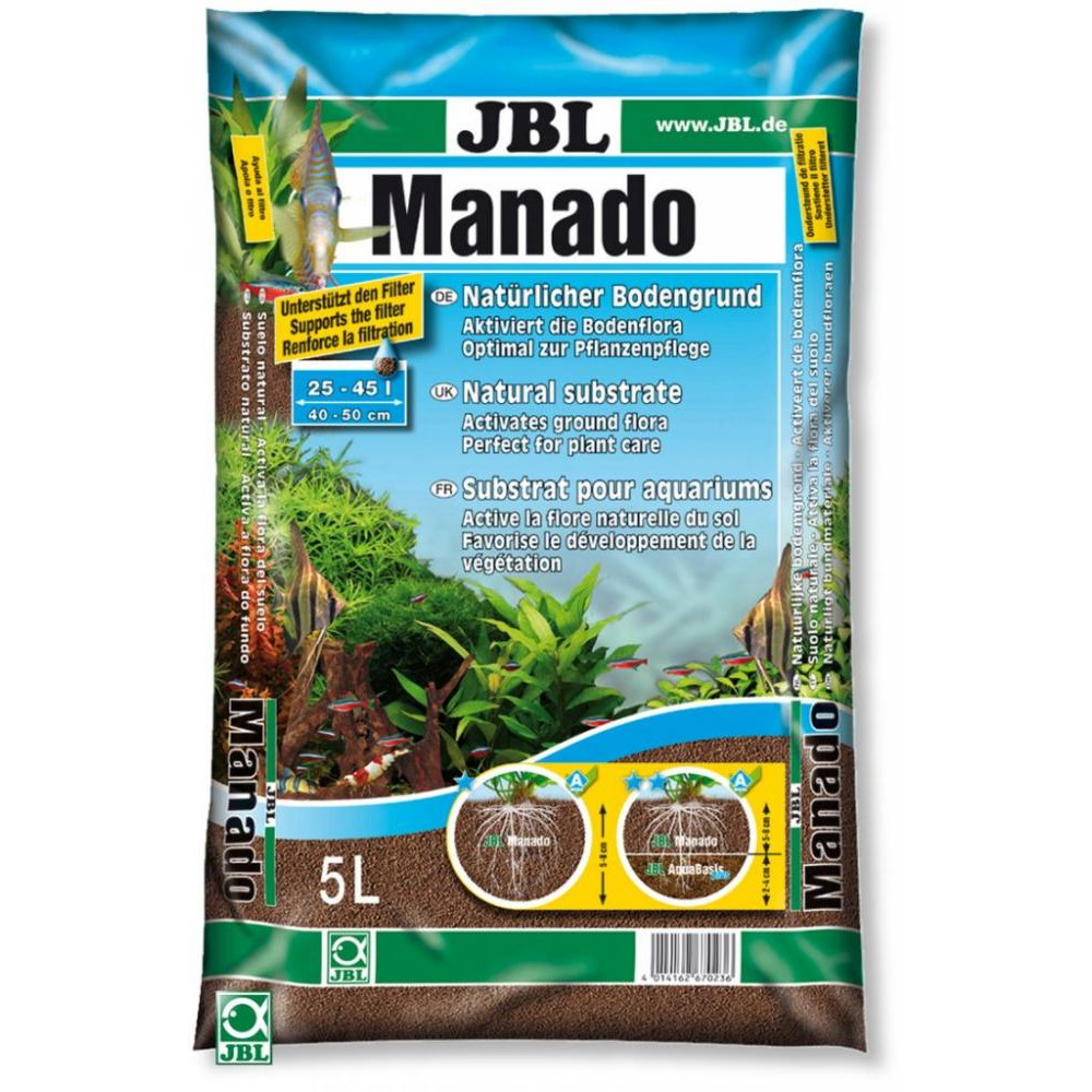 JBL Manado грунт-субстрат для растений 10 л (18472) - зображення 1
