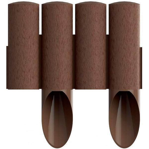 Cellfast Огорожа для газону Standart 2,3 м коричнева (5907553506483) - зображення 1