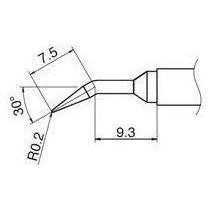 HAKKO Паяльне жало  T12-JL02 (884735)