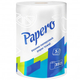 Papero Рушники паперові  Джамбо 3 шарові 350 аркушів 43.75 м (4820066562085)