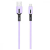 USAMS US-SJ432 USB to Micro USB 1m Purple (SJ432USB04) - зображення 1