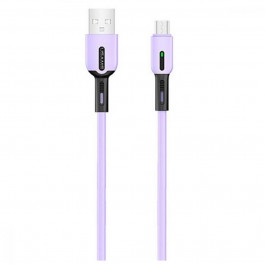 USAMS US-SJ432 USB to Micro USB 1m Purple (SJ432USB04)
