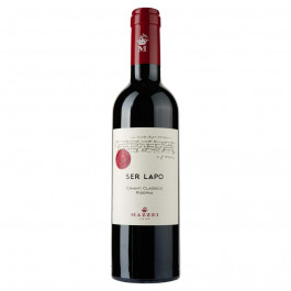 Mazzei Вино  Ser Lapo Chianti Classico Riserva DOCG, червоне, сухе, 0,375 л (8016118100008)