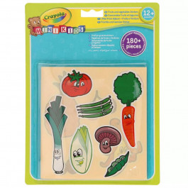 Crayola Набір наклейок  Mini kids Овочі на фрукти (256405.024)
