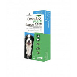 Elanco Таблетки  Кределіо Плюс для собак масою тіла більше 22 – 45 кг 3 шт (CA5475003GN)