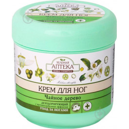 Зелена аптека Крем для ног  эфирное масло чайного дерева 300мл (4823015914737)