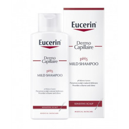Eucerin Мягкий шампунь для чувствительной кожи головы  ДермоКапилляр рН5 250 мл (4005800036736)