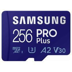 Samsung 256 GB microSDXC UHS-I U3 V30 A2 PRO Plus 2023 (MB-MD256SA) - зображення 1