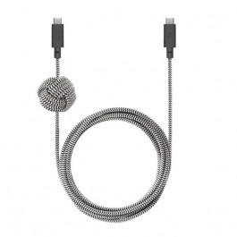 NATIVE UNION Anchor Cable USB Type-C to USB Type-C 240W 3m Zebra (ACABLE-C-ZEB-NP)