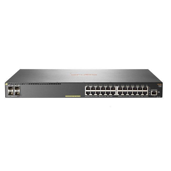 HP Aruba 2930F 24G PoE+ 4SFP Switch JL261A - зображення 1