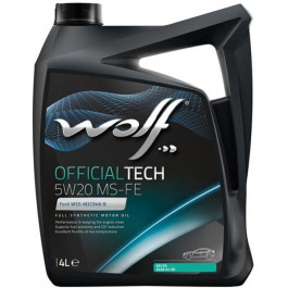 Wolf Oil OFFICIAL TECH 5W-20 MS-FE 4 л