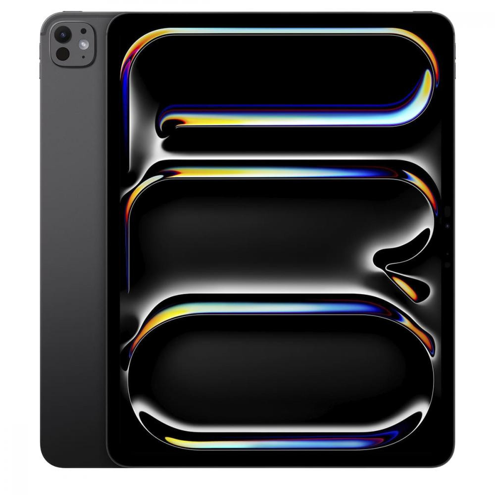 Apple iPad Pro 13 2024 Wi-Fi + Cellular 1TB Space Black with Nano-texture Glass (MWRY3) - зображення 1