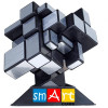 Smart Cube Кубик Рубика Зеркальный Серебряный (SC351) - зображення 2