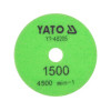 YATO : ?= 100 мм, G1500, макс. 4500 об/хв, по каменю в сух/мокр (YT-48205) - зображення 2