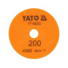 YATO : ?= 100 мм, G200, макс. 4500 об/хв, по каменю в сух/мокр (YT-48202) - зображення 2