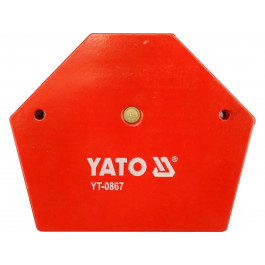 YATO Магнітний кутник для зварювання Yato, 111x136x24мм, 34кг