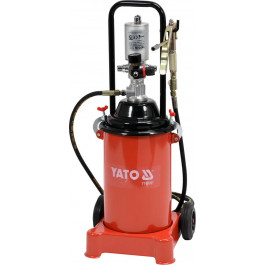 YATO Смазочный аппарат пневматический Yato, с бачком - 12 л, для давления - 0,8 MPa, давление на выходе -