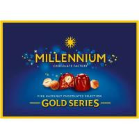 Millennium Цукерки  Gold в молочному шоколаді, 205 г (4820075500092)