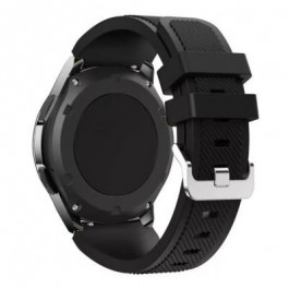 Veron Ремінець для годинника  Silicon Band Універсальний 22 mm Black
