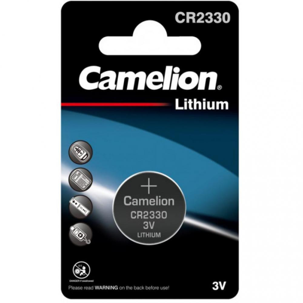 Camelion CR-2330 bat(3B) Lithium 1шт (CR2330-BP1) - зображення 1