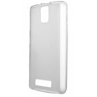   Drobak Elastic PU Lenovo A1000 White Clear (219201)