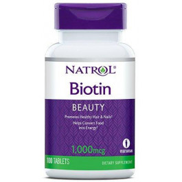 Natrol Biotin 1000мкг 100 таблеток