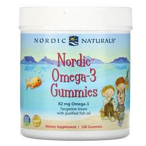 Nordic Naturals Рыбий жир для детей (мандарин), , 120 желе (NOR-30131) - зображення 1