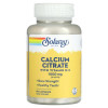 Solaray Calcium Citrate with Vitamin D-3 1000 mg, 90 Capsules (SOR-04583) - зображення 1