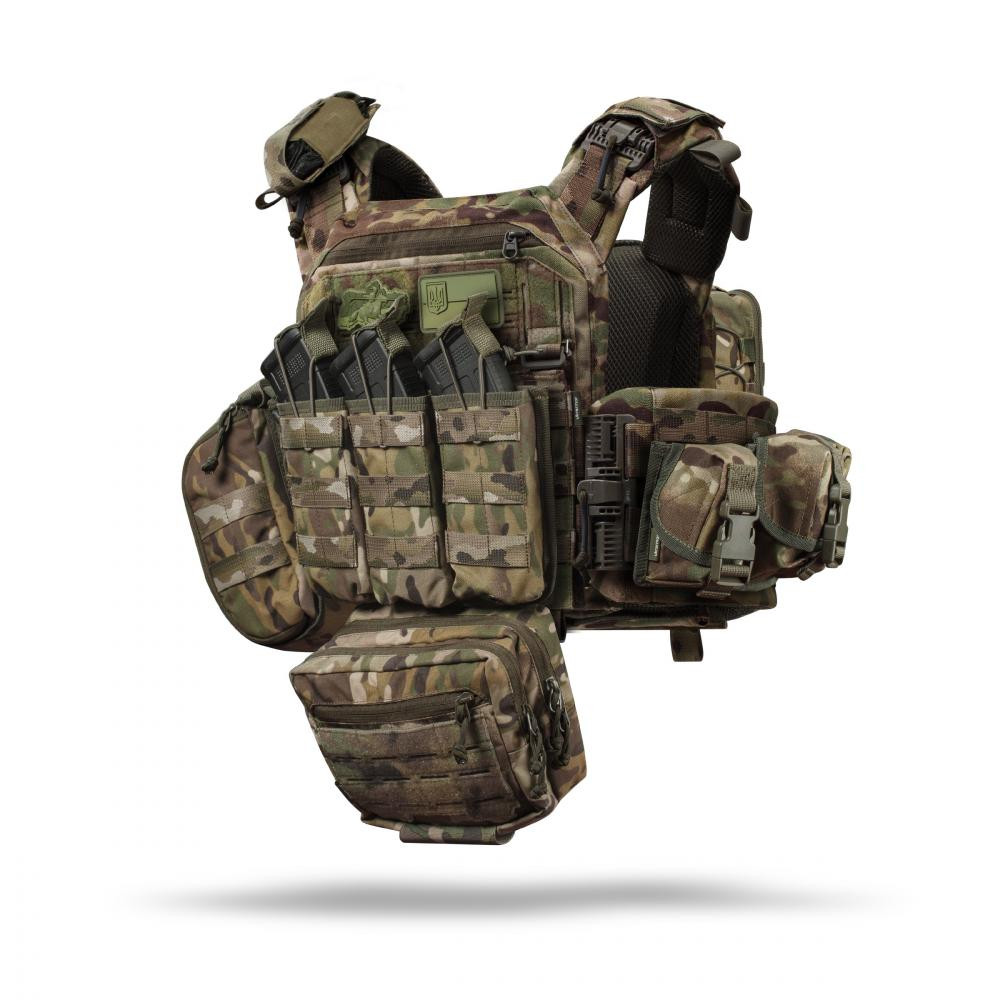 UkrArmor Commando Elite Tactical Assault Kit. Під 27х35.5 см бронеплити. Мультикам - зображення 1