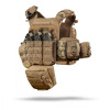 UkrArmor Commando Elite Tactical Assault Kit. Під 27х35.5 см бронеплити. Койот - зображення 1