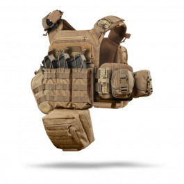 UkrArmor Commando Elite Tactical Assault Kit. Під 27х35.5 см бронеплити. Койот