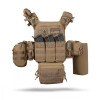 UkrArmor Commando Elite Tactical Assault Kit. Під 27х35.5 см бронеплити. Койот - зображення 7