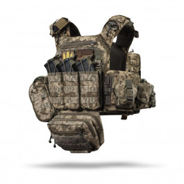 UkrArmor Commando Elite Tactical Assault Kit. Під 25х30 см бронеплити. Піксель (мм-14)