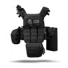 UkrArmor Комплект спорядження Commando Elite Tactical Assault Kit. Під 27х35.5 см бронеплити. Чорний () - зображення 6