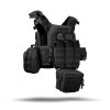 UkrArmor Комплект спорядження Commando Elite Tactical Assault Kit. Під 27х35.5 см бронеплити. Чорний () - зображення 10