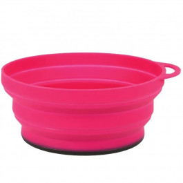 Lifeventure Silicone Ellipse Bowl 450мл pink (75527)