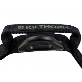 K9 Thorn Нашийник тактичний для собак  Cobra Bravo чорний - середня собака (0109/16 BLK-M)