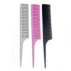VIEW KEEP Набор расчёсок для микро мелирования  розовая + серая + черная (3007vk4) - зображення 1