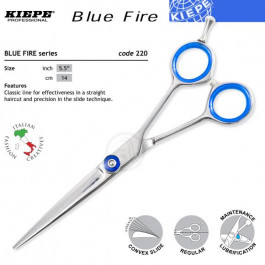   Kiepe Ножницы парикмахерские  Blue Fire 4 класс 220 / 5.5